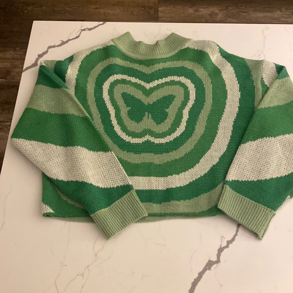 H&M Butterfly Sweater